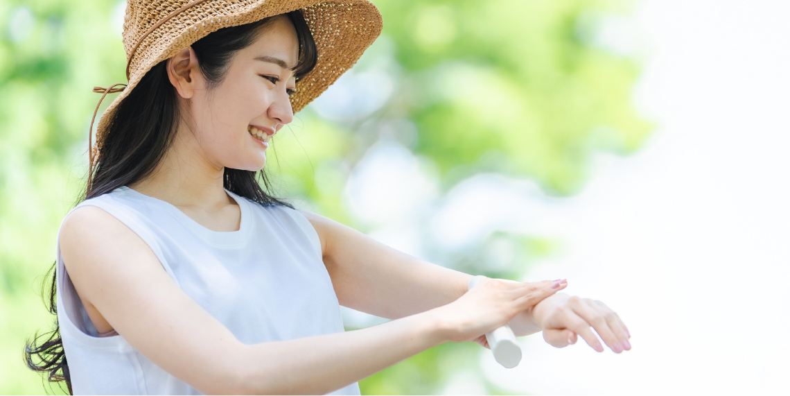 ＜保存版＞日焼け止めの落とし方<br>綺麗に落としてトラブルを防ぐ